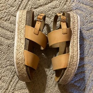 Soda Braided Platform Sandals